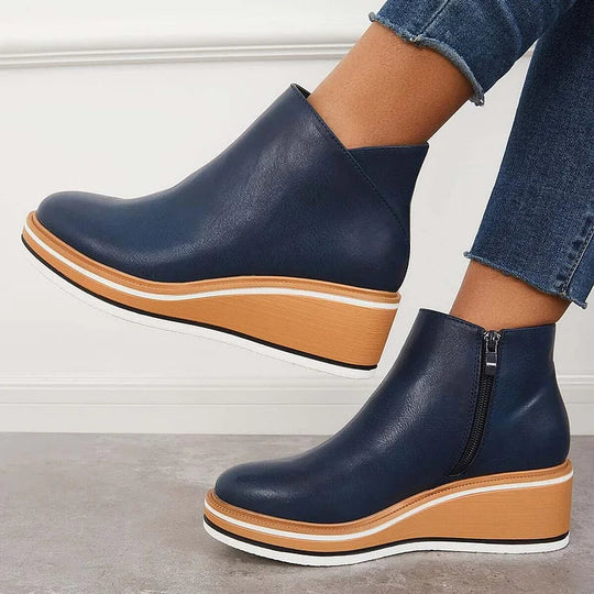 Damen Stiefel mit Wollfutter und leichtem Design 6