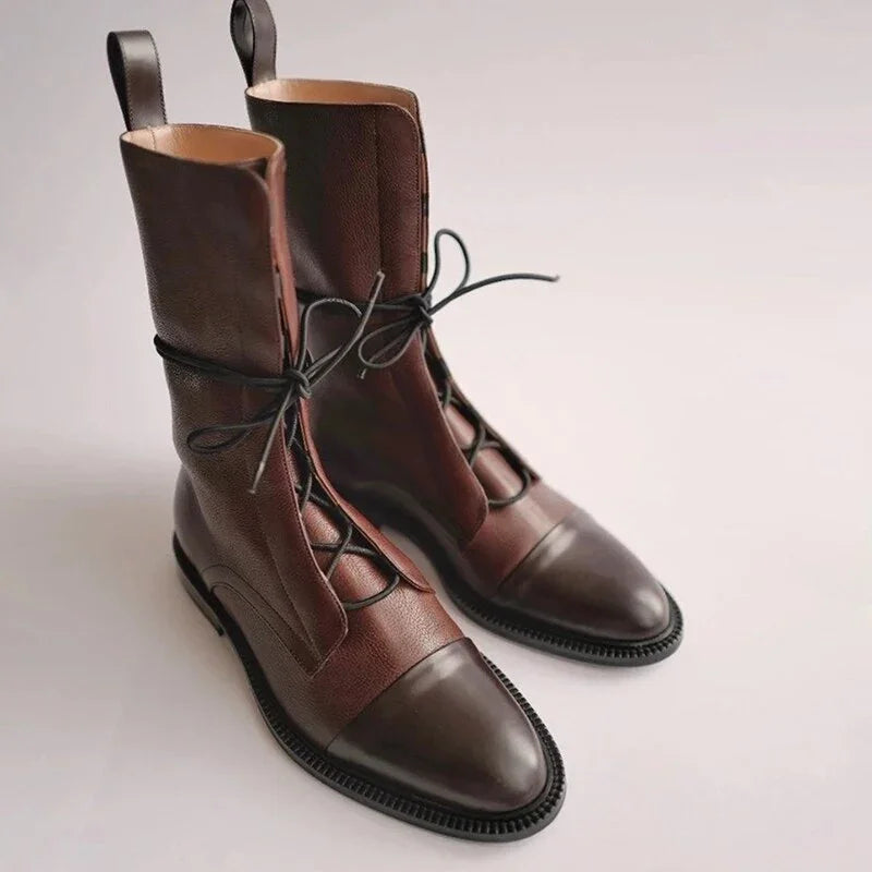 Damen Stiefeletten Klassisch Stilvoll 3