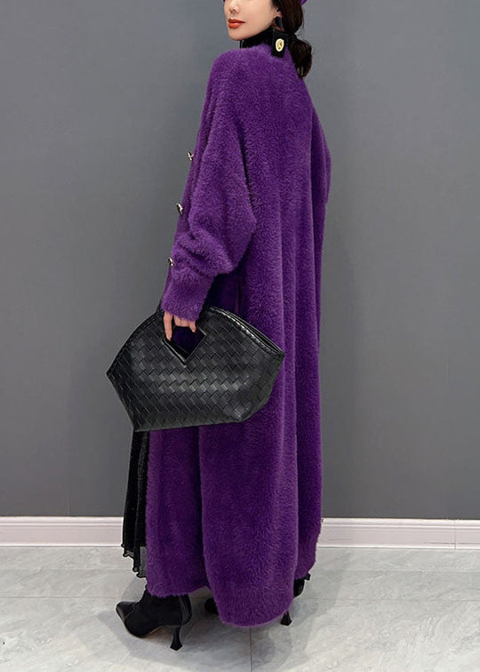 Damen Strickjacke Oversized mit V-Ausschnitt für Wintertage 4