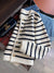 Damen Strickjacke mit Rundhalsausschnitt und langen Ärmeln 1