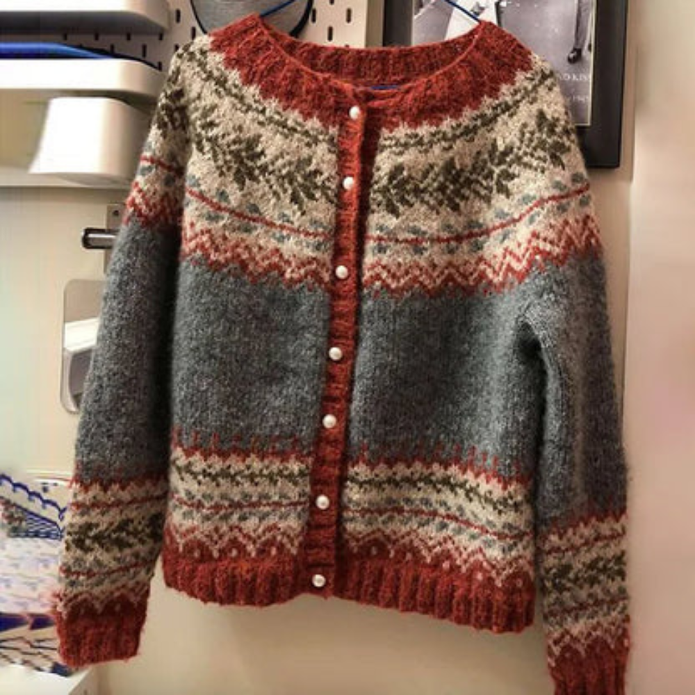 Damen Strickpullover mit künstlerischem Flair 2