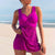 Damen Tankini Set Gepolstert Rüschen Design Polyester Elasthan 6