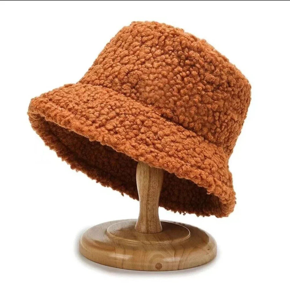 Damen Teddy Bucket Hut Winterlich Modisch und Trendy 3