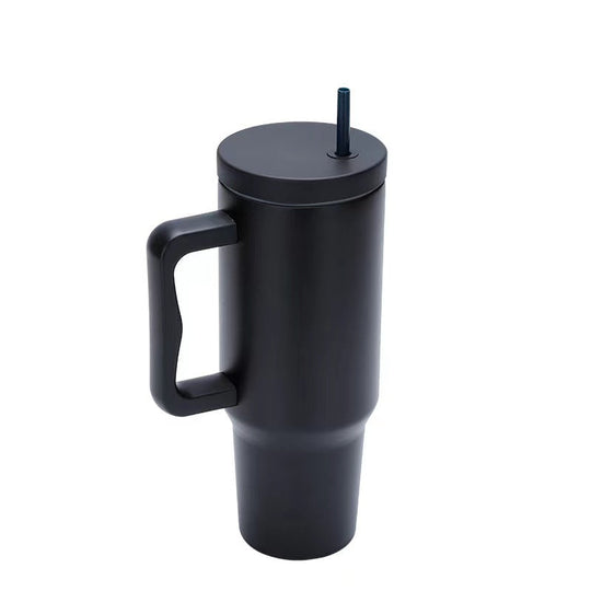 Damen Thermobecher mit ergonomischem Griff und Strohhalm 11