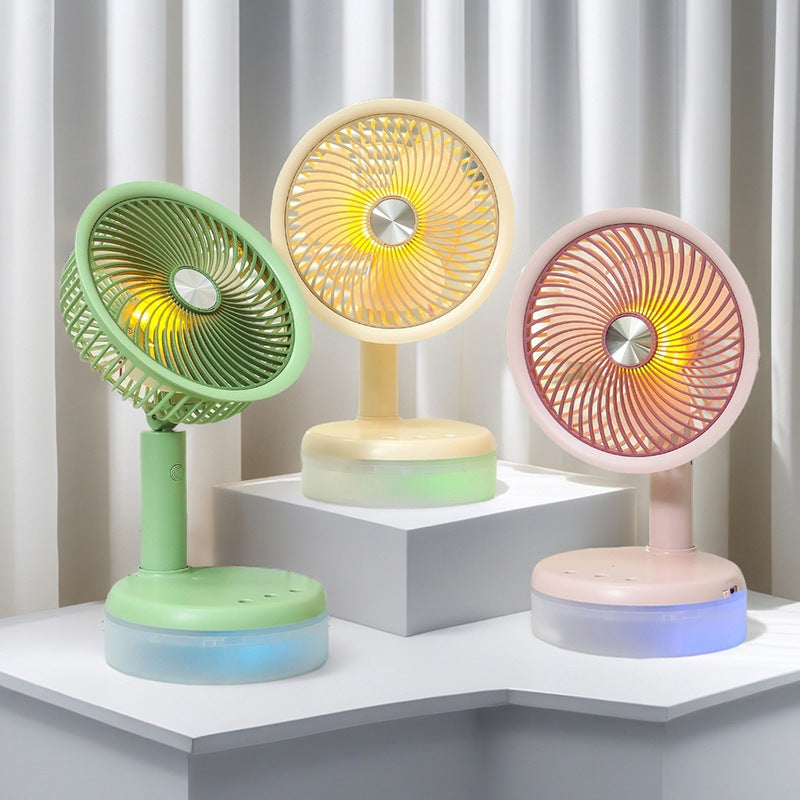 Damen Tischventilator Leise Tragbar Mit Flexiblem Design 1
