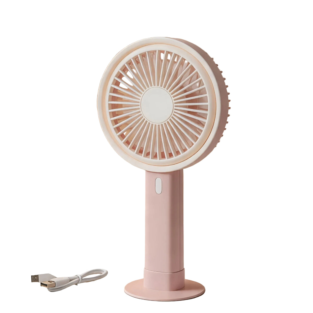 Damen Tischventilator Leise Tragbar mit USB-Ladefunktion Kompakt 6