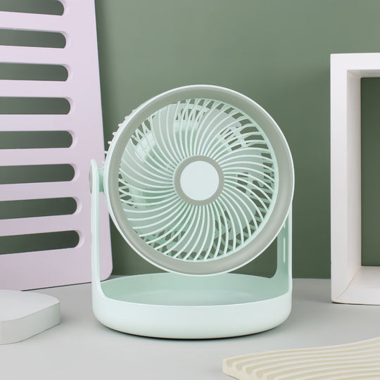 Damen Tischventilator mit verstellbarem Kopf und leisem Betrieb 5