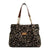 Damen Tote Bag Leopardenmuster aus hochwertigem Canvas 0