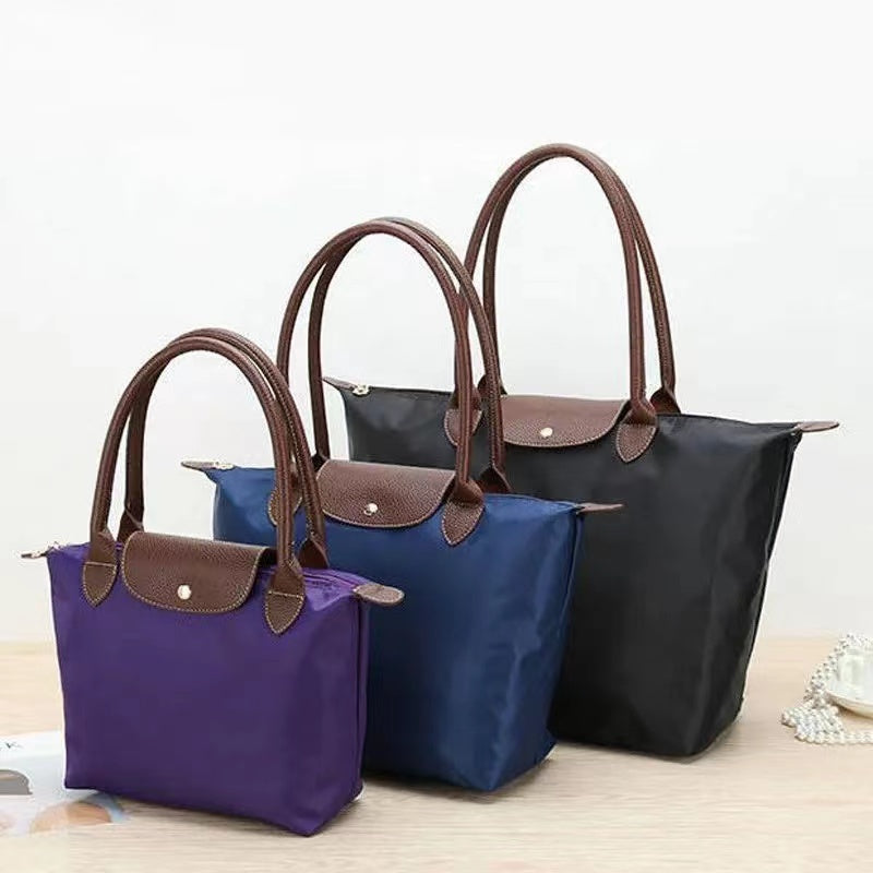 Damen Tote Bag Shopper Geräumig Strapazierfähige Stoffe 1
