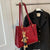 Damen Tote Tasche Charm mit abnehmbarem Anhänger 5