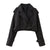 Damen Trenchcoat Kurz Klassisch 8