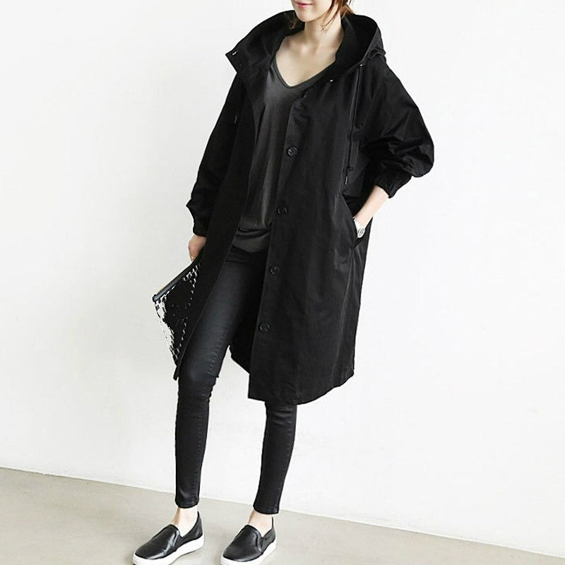 Damen Trenchcoat Wasserabweisend 3