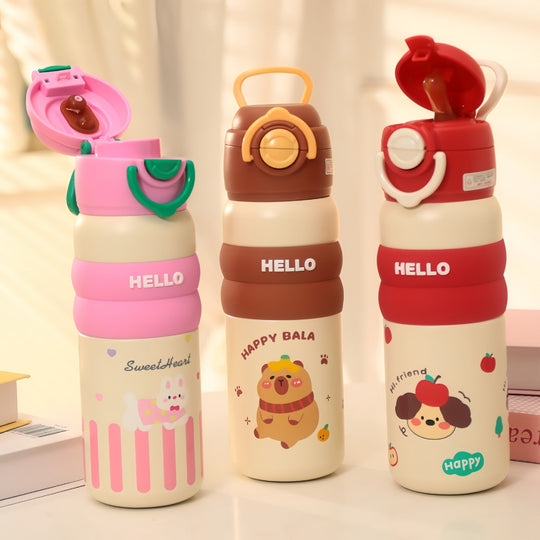 Damen Trinkflasche Praktisches Design für Sport und Alltag 1