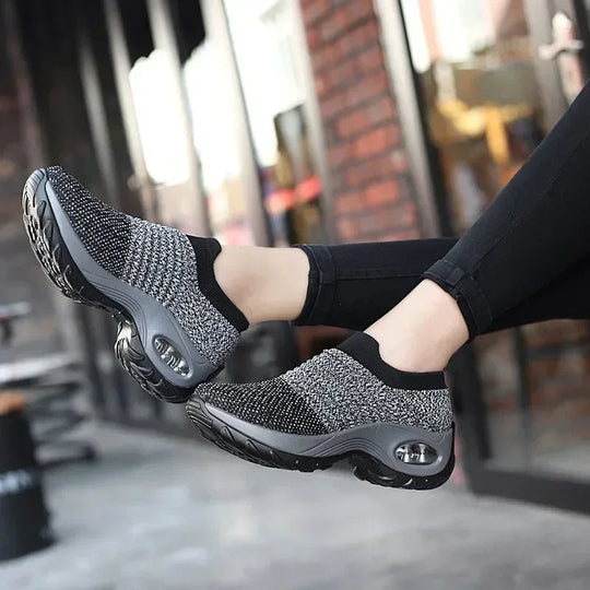 Damen Turnschuhe Atmungsaktiv Modernes Design für Alltag und Freizeit 1