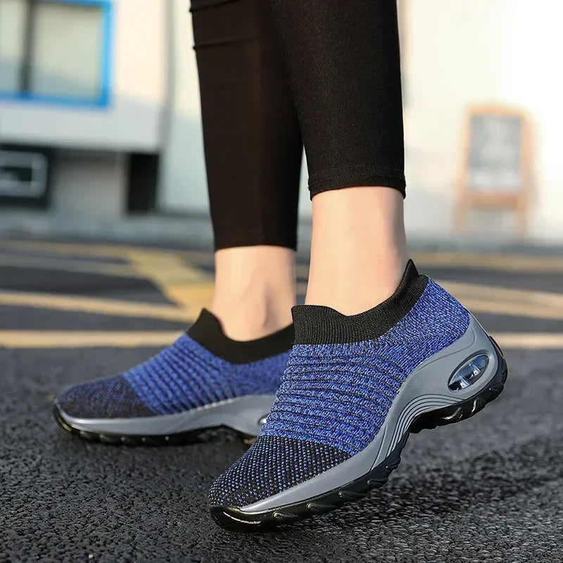 Damen Turnschuhe Atmungsaktiv Modernes Design für Alltag und Freizeit 7