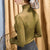 Damen Turtleneck Pullover aus Baumwolle 2