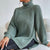 Damen Turtleneck Pullover aus Baumwolle 2