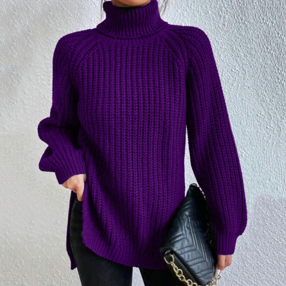 Damen Turtleneck Pullover aus Baumwolle 3