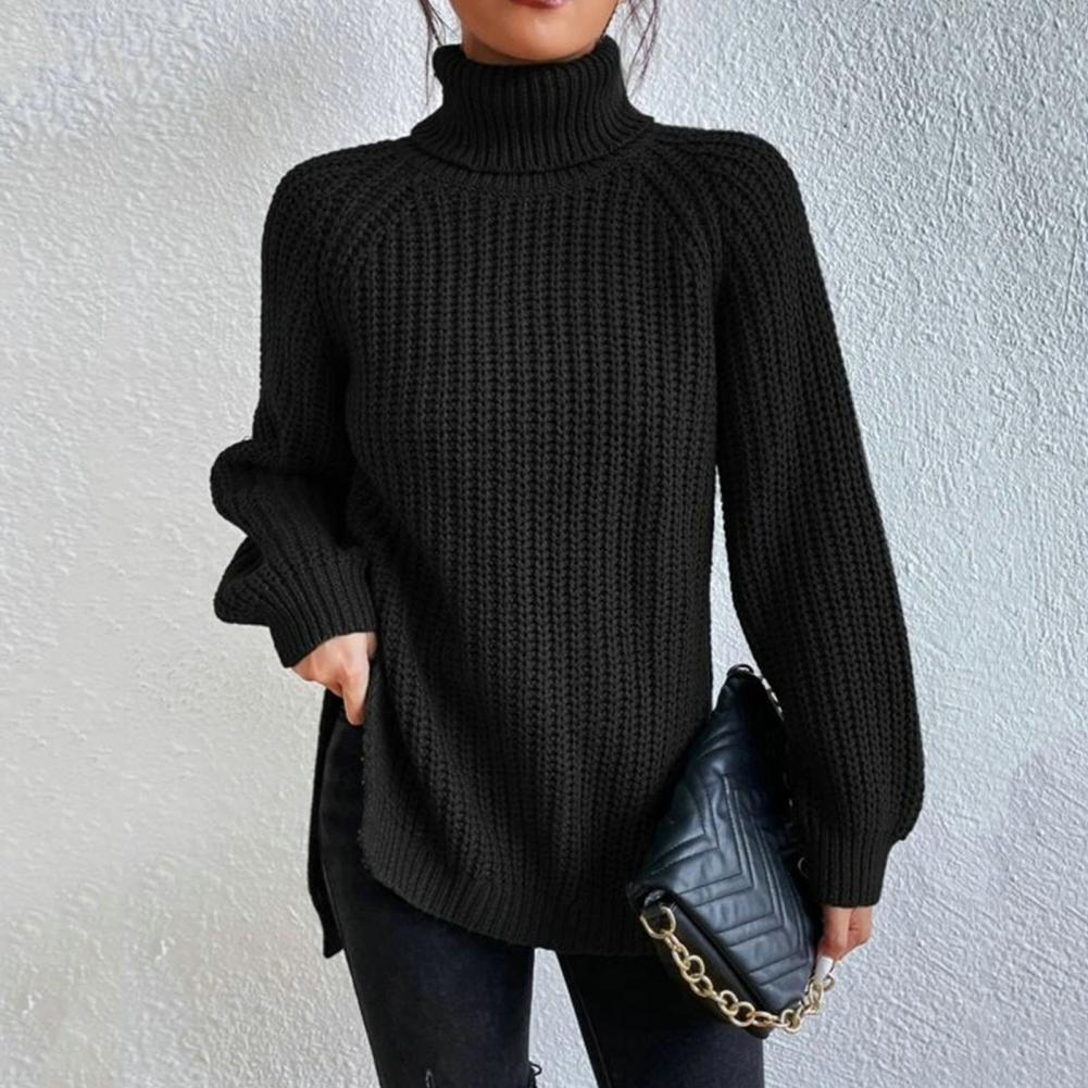 Damen Turtleneck Pullover aus Baumwolle 5