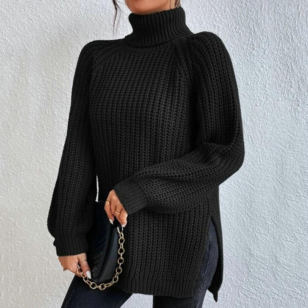 Damen Turtleneck Pullover aus Baumwolle 6