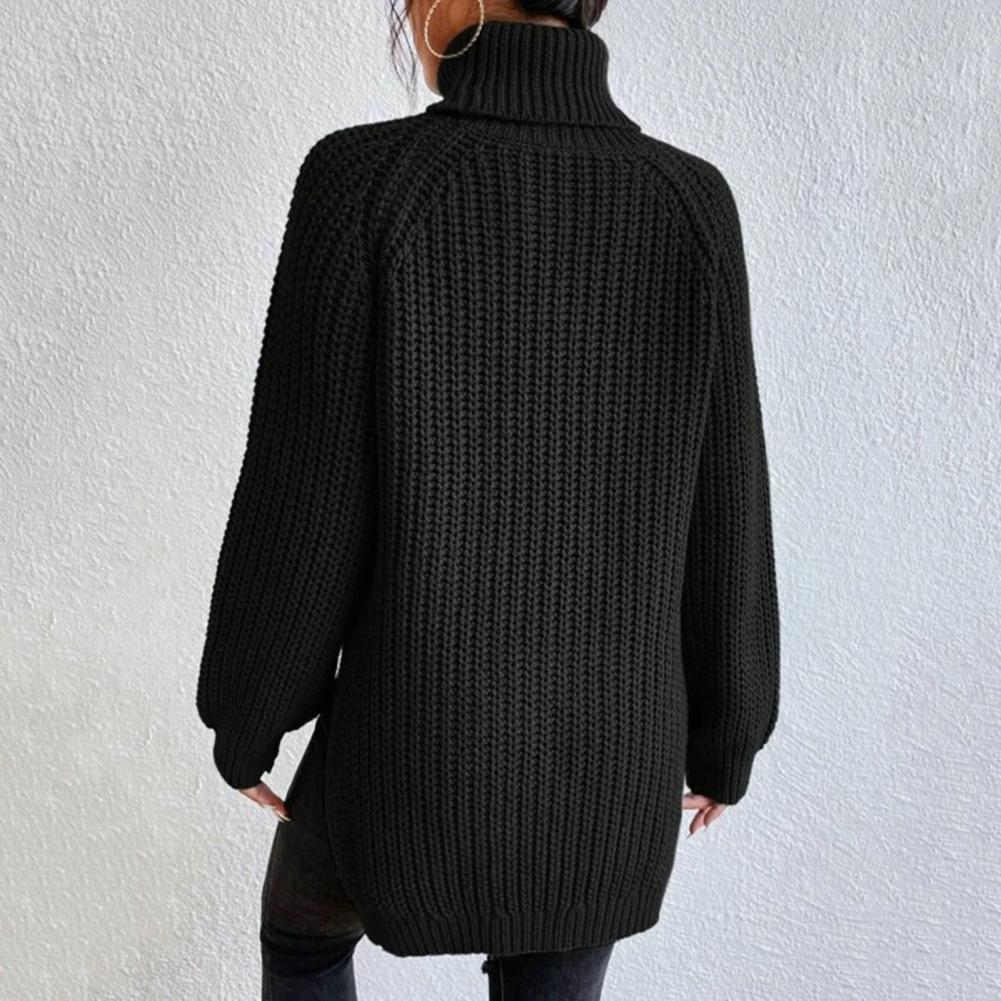 Damen Turtleneck Pullover aus Baumwolle 7