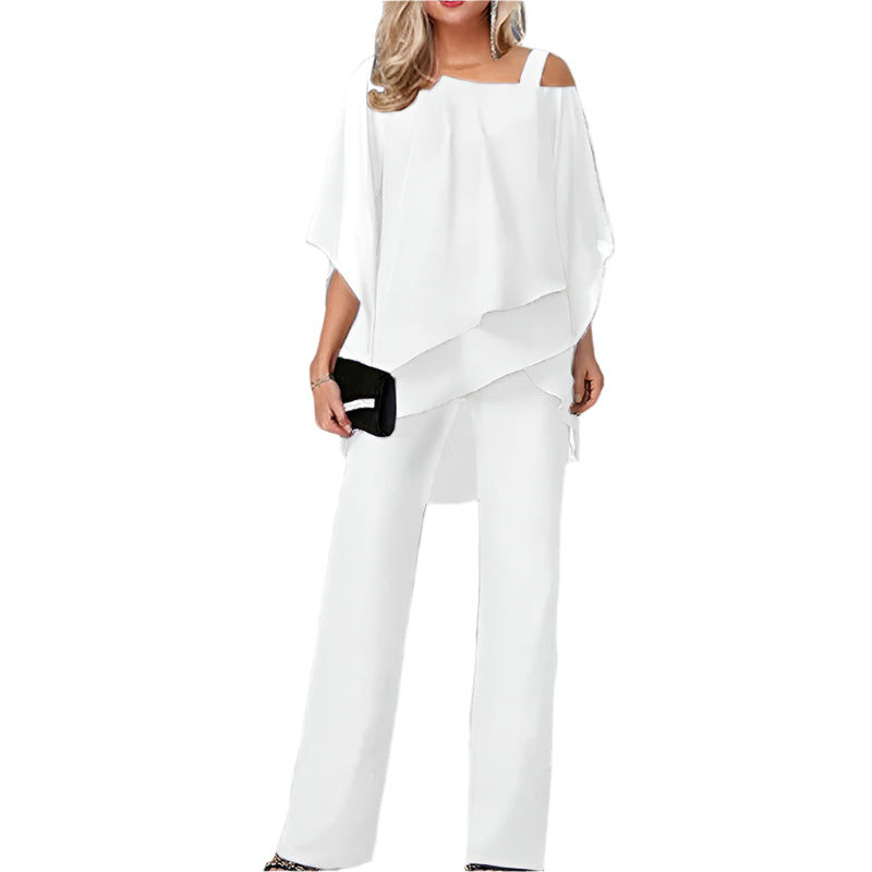 Damen Twin Set Elegante Mode Hochwertige Stoffe 0