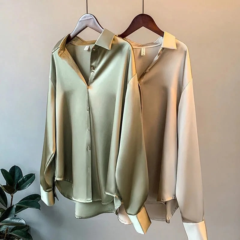 Damen Vintage Bluse mit Charme 2