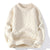 Damen Vintage Pullover mit Rundhalsausschnitt 2