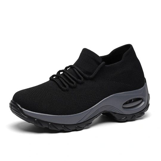 Damen Walkingschuhe Atmungsaktiv Mit Ergonomischer Fußgewölbeunterstützung 2
