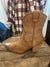Damen Western Stiefel Casual Beige 1