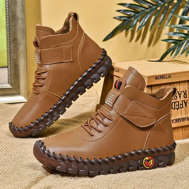 Damen Winter Sneakers Stiefel Trendy Warm 8