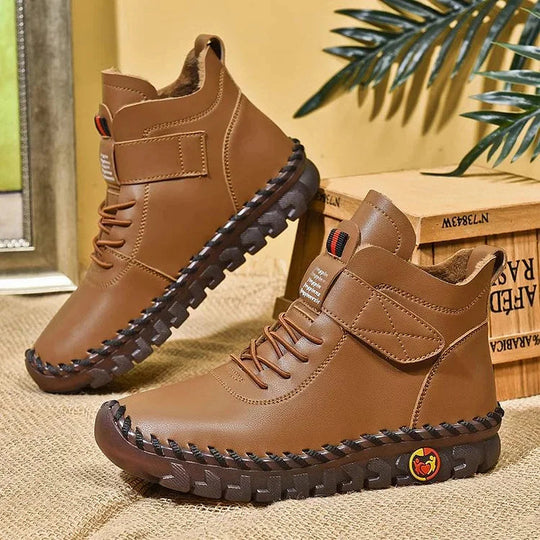 Damen Winter Sneakers Stiefel Trendy Warm 8