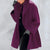 Damen Winter Trench Mantel Modernes Design Warm 3