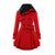 Damen Winterjacke Lange mit Kunstfellkragen 3