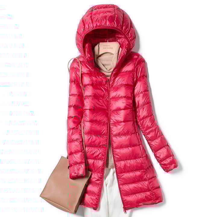 Damen Winterjacke Ultraleicht für Freizeitaktivitäten 1