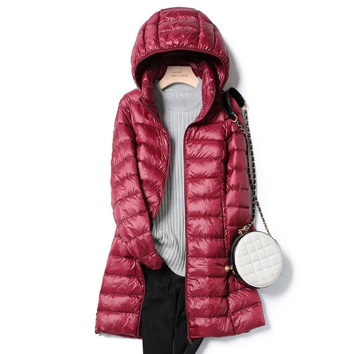 Damen Winterjacke Ultraleicht für Freizeitaktivitäten 3