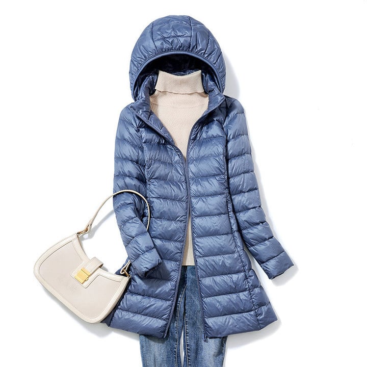 Damen Winterjacke Ultraleicht für Freizeitaktivitäten 4