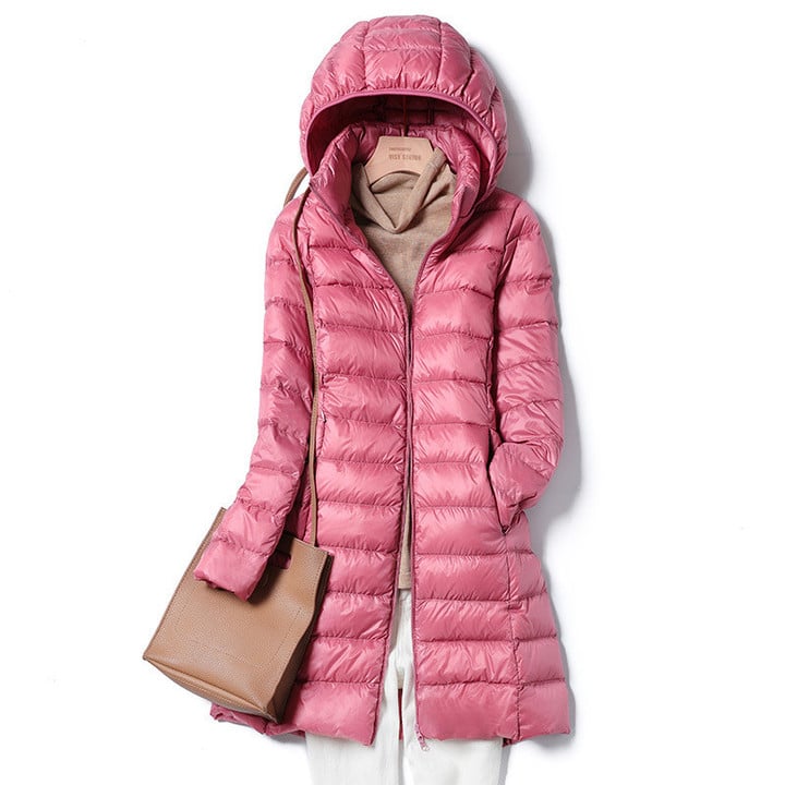 Damen Winterjacke Ultraleicht für Freizeitaktivitäten 6