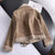 Damen Winterjacke aus Wildleder mit modernem Design 2