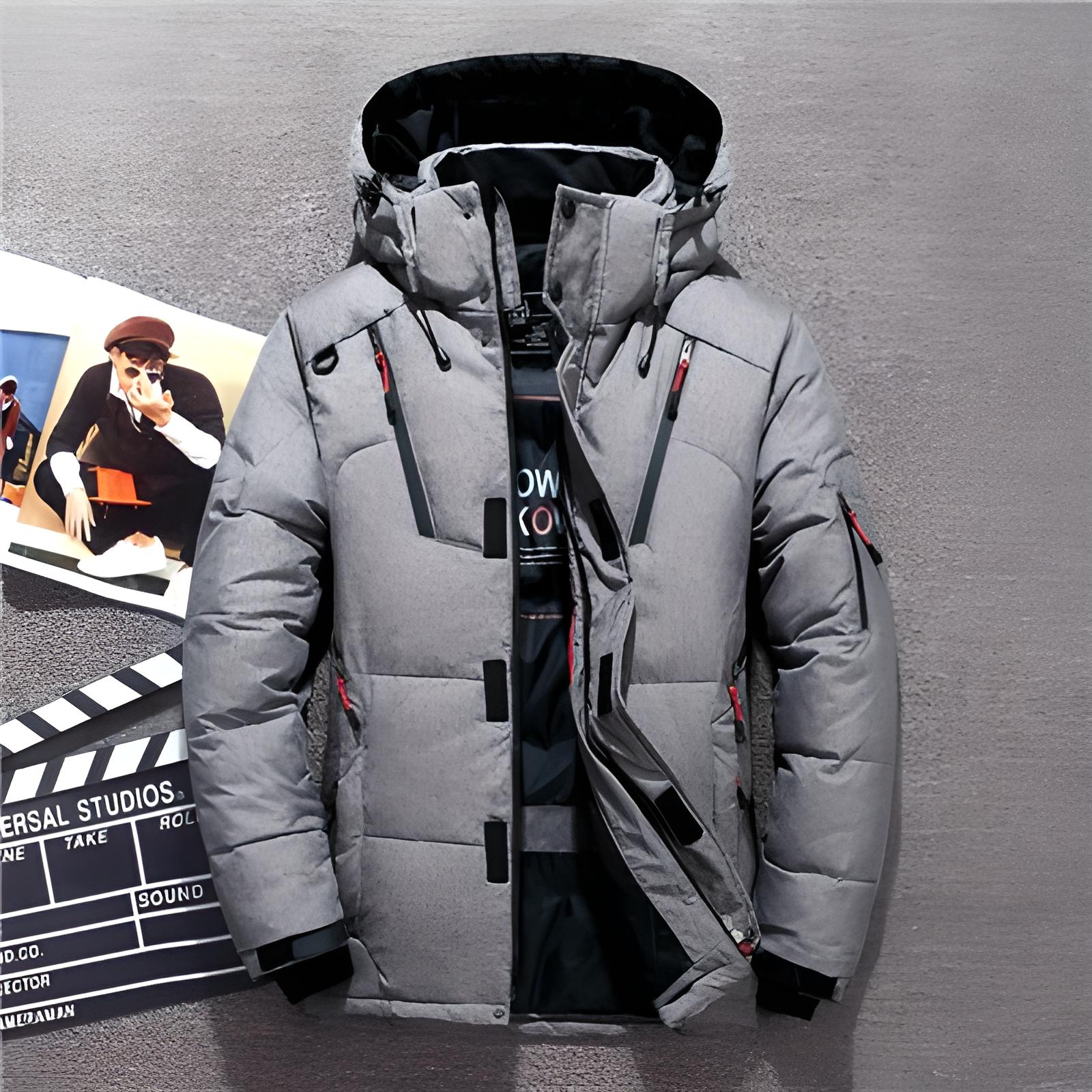 Damen Winterjacke mit Kapuze Modern 2