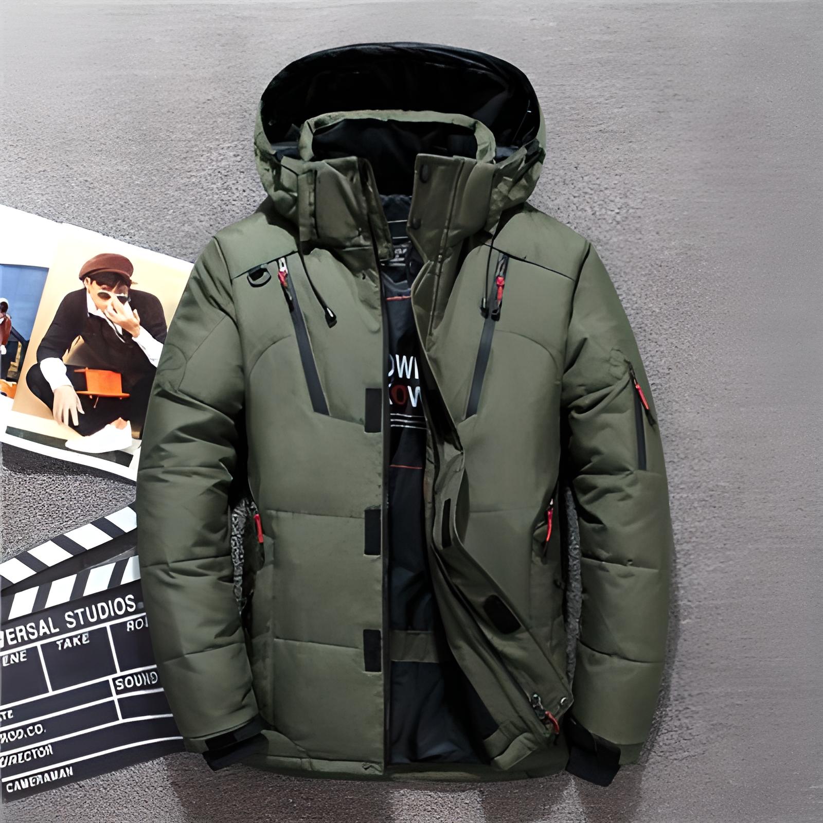 Damen Winterjacke mit Kapuze Modern 3