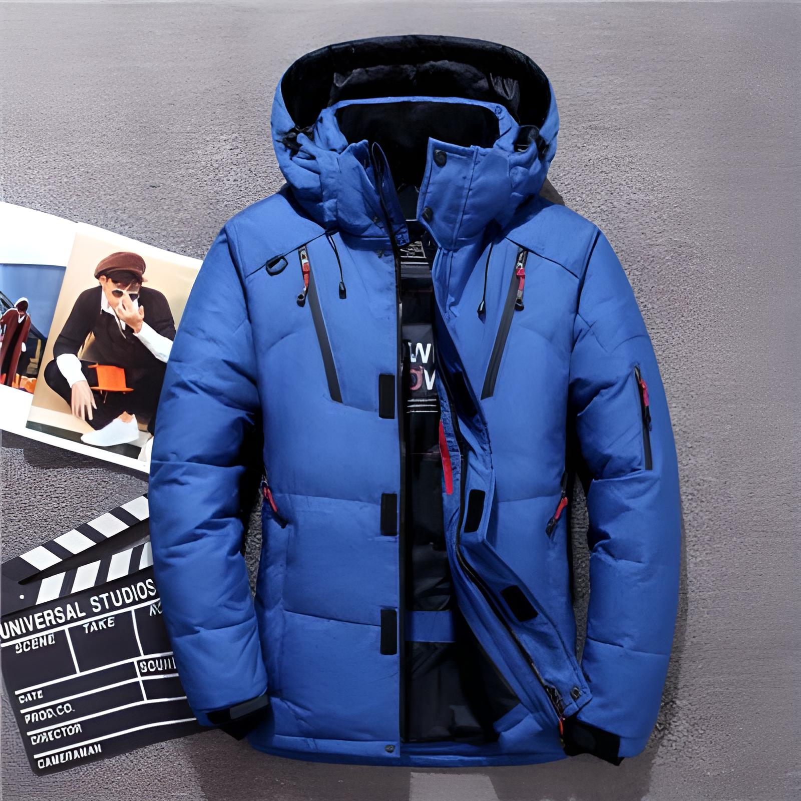 Damen Winterjacke mit Kapuze Modern 4