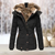 Damen Winterjacke mit abnehmbarer Kapuze 2