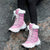 Damen Winterstiefel Gefüttert Warm Sportlich 6