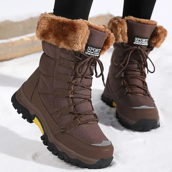 Damen Winterstiefel Rutschfest und Bequem für kalte Tage 3