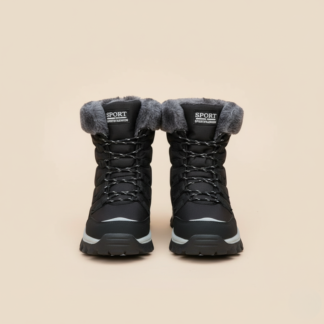 Damen Winterstiefel Rutschfest und Bequem für kalte Tage 6