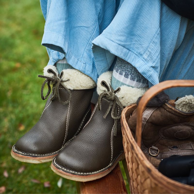 Damen Winterstiefel Wasserdicht mit Wollfutter 3