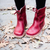 Damen Winterstiefel Wasserdicht mit Wollfutter 4