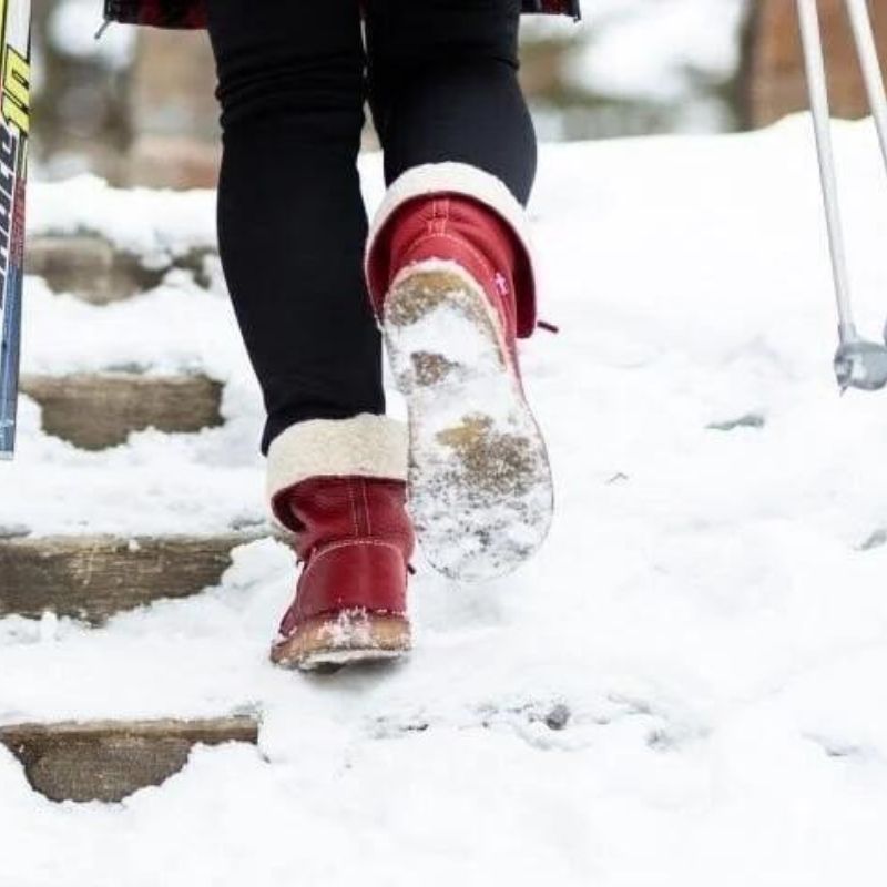 Damen Winterstiefel Wasserdicht mit Wollfutter 6