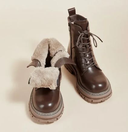 Damen Winterstiefel mit Anti-Rutsch-Sohle 1